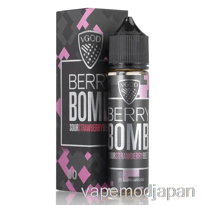 VAPE MOD BERRY BOMB - VGOD E-リキッド - 60ml 6mg